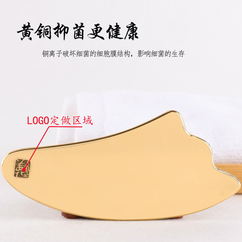 13 placas de latón antibacterianas de cuchillo de hombro y cuello todo el cuerpo de cuchillo