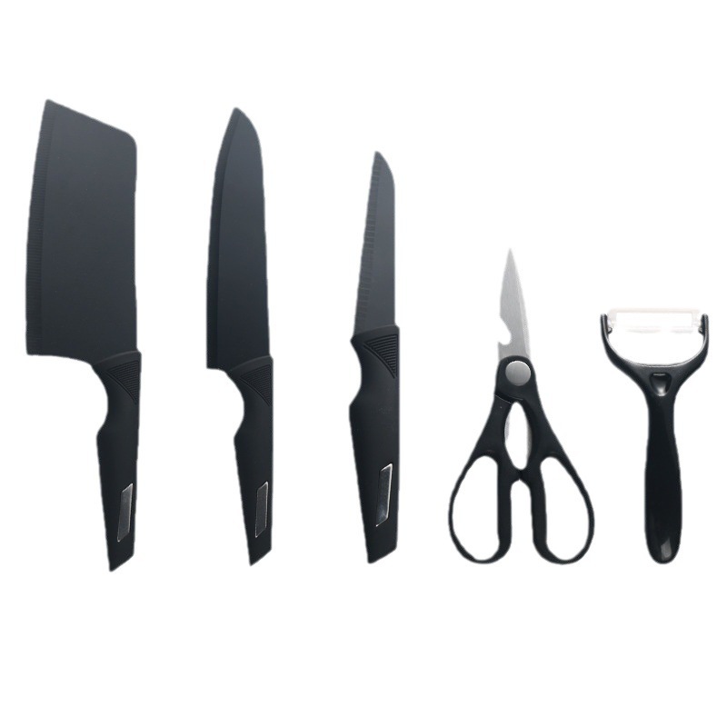 Comercio exterior cuchillo de cocina traje cuchillo de corte cuchillo de cocina cuchillo de fruta cuchillo de melón tijeras de cocina cuchillo de cocina de acero inoxidable