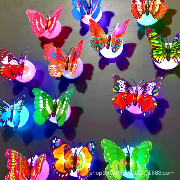 1 double-wing electronic butterfly (6*4.5 cm) weighs 7 grams