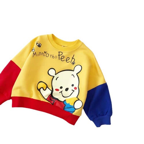 Children's Autumn Cotton Hoodie Sweatshirt Unisex Long Sleeve T-Shirt Single Top Baby Infants Toddler Hooded Sweatshirt Kids Clothing