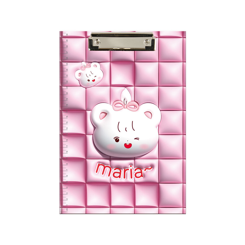 A 4書類の板は紙の学生の大きいサイズの試験書を挟みます。