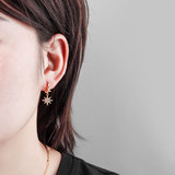 Серьги, изысканный стиль, французский стиль, популярно в интернете