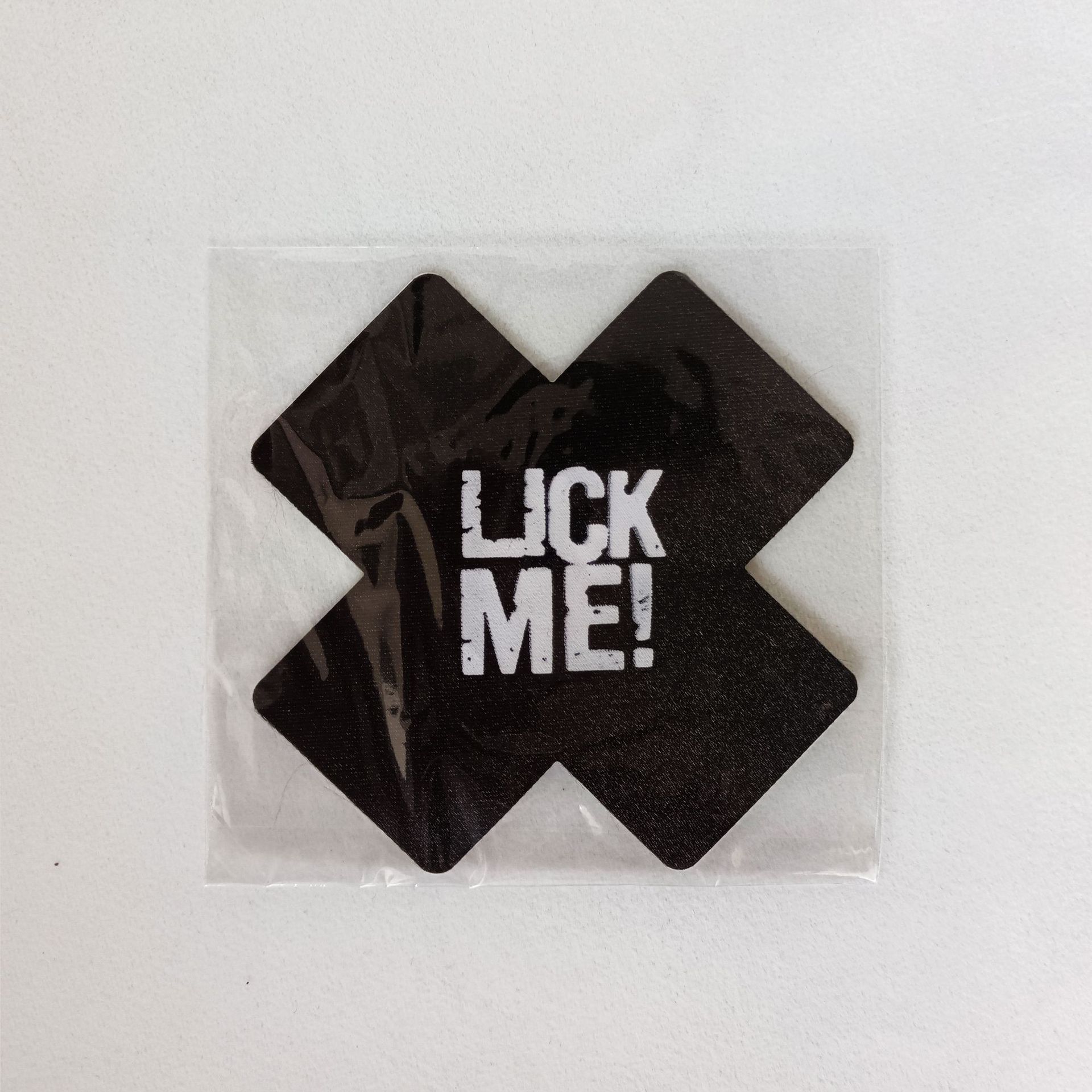 블랙 크로스 프린트 LM(간단한 장식)