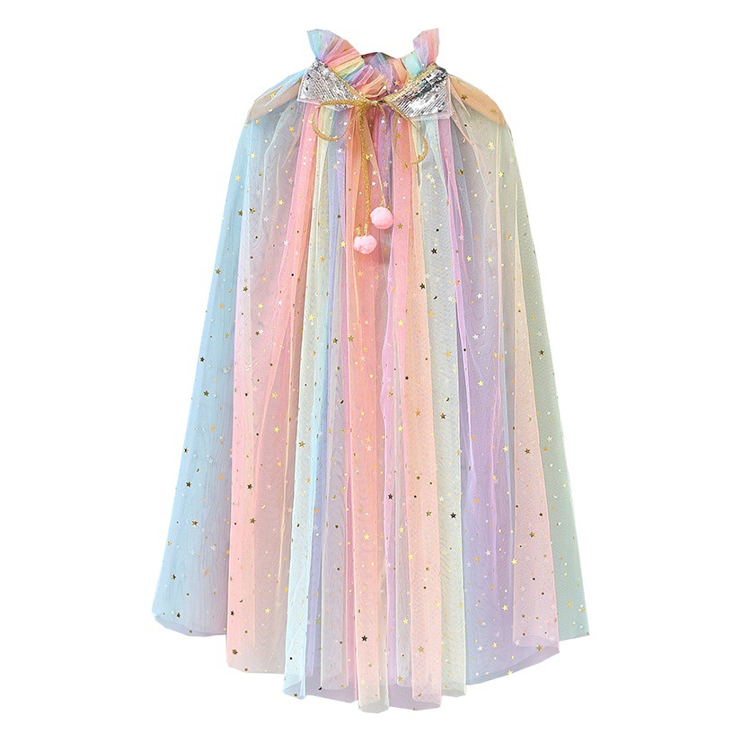 Frozen Aisha Anna Cape Children's Cape Cape Cape Costume Girls' Princess Cape