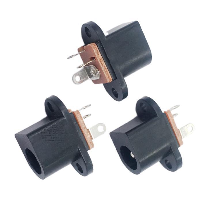 亚豪DC-017电源插座 电器dc插座连接器 DC电源充电插座源头厂家|ru