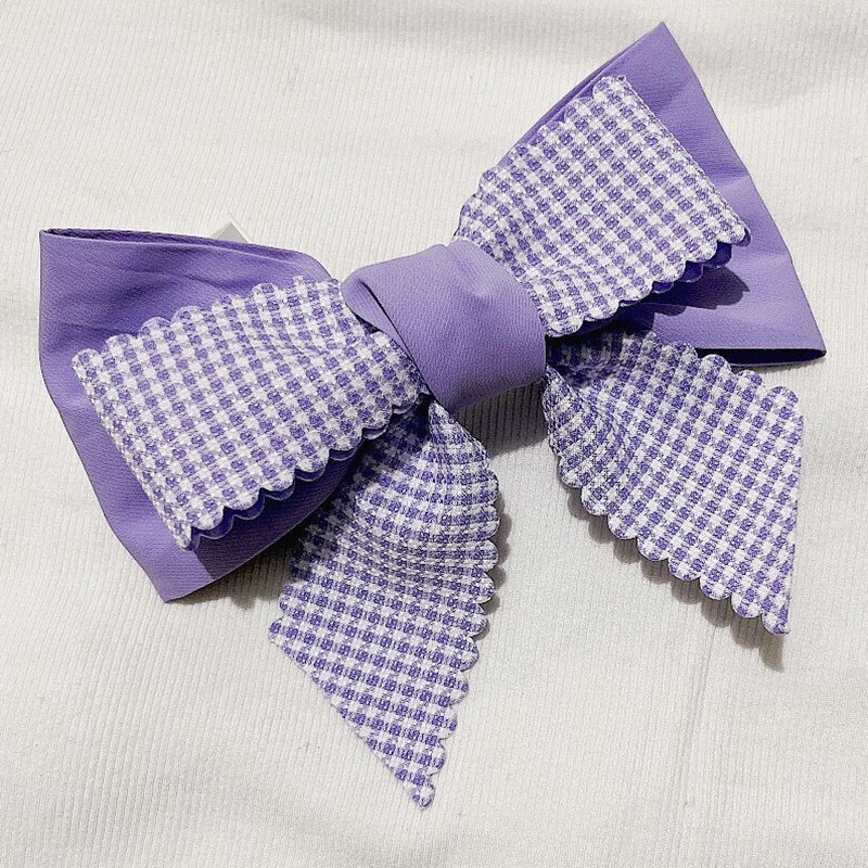 D26紫格蝴蝶结01