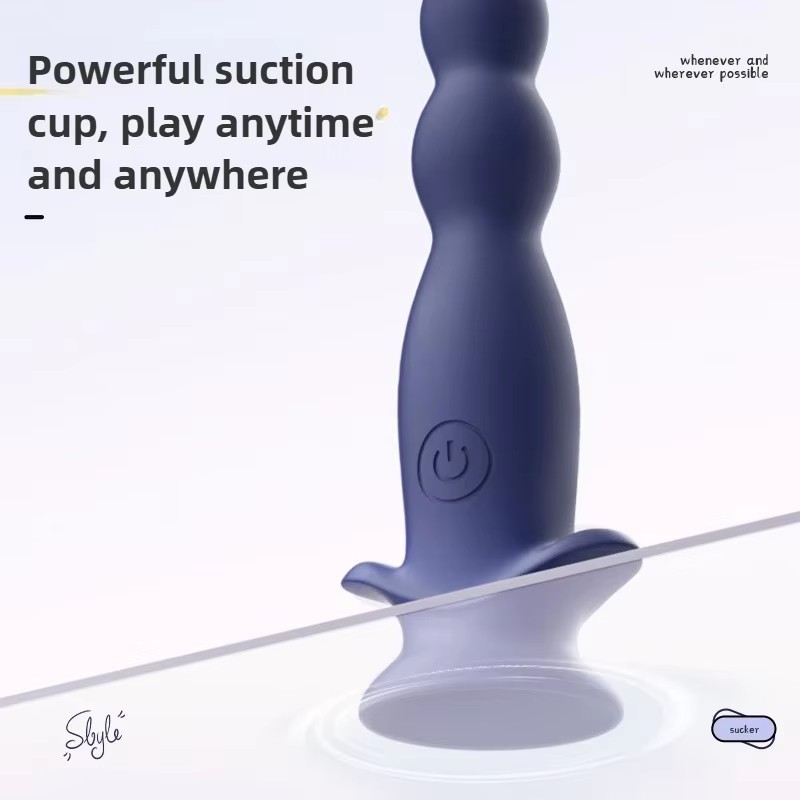 Vibrating Anal Beads with 10 Frequencies, Silicone Anal Expander for Adults — detail image 3