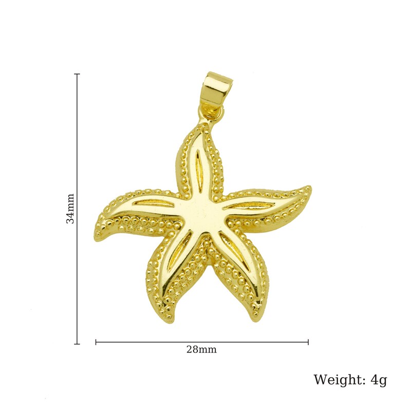新しい海洋要素光沢のある銅メッキ 18 k ゴールドクジライカクラゲヒトデ巻貝ネックレスペンダントペンダント製品|undefined