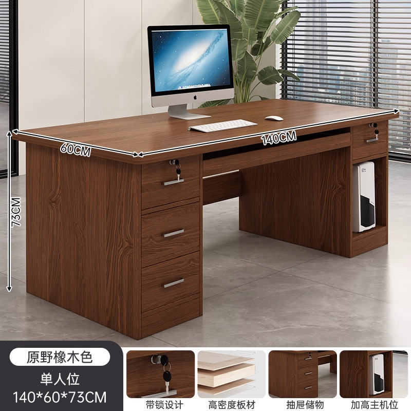 Mesa de escritorio, mesa de computadora de escritorio, mesa de escritorio