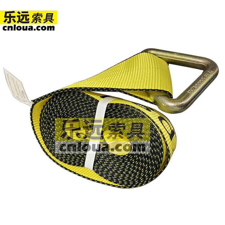 美标捆绑带WINCH STRAP WITH FORGED DELTA RING 4INCH 27FT/30FT