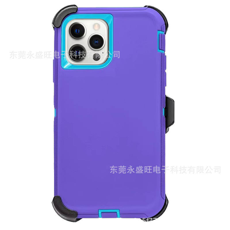 iPhone17PROMAX 3 耐性携帯電話ケース Apple 17Air 落下防止保護カバー PLUS Defender に適しています。|undefined