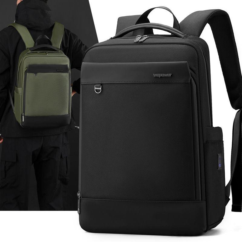 WEPOWER nueva mochila de negocios para hombre bolsa para portátil impermeable y resistente al desgaste mochila de gran capacidad