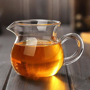 Wholesale supply of High Borosilicate Glass Fair Cup Tea Sea 250ml single layer variety glass tea Sea Fair Cup
