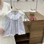 法式无袖女童夏季娃娃裙