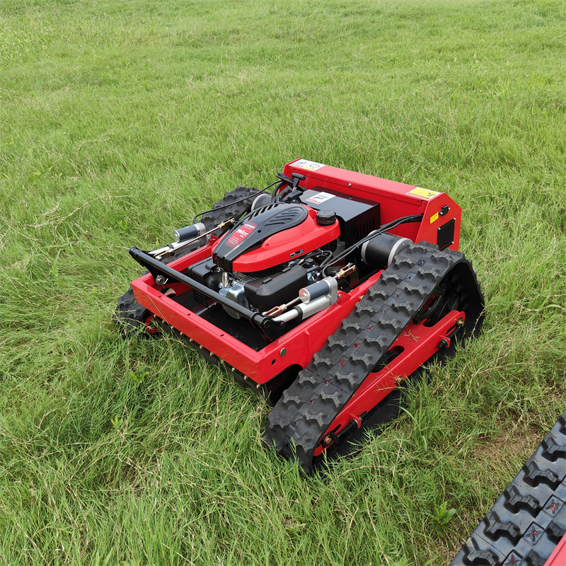 小型多功能除草机 农用汽油打草机 履带割草机