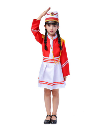 儿童仪仗队管乐队服少先队鼓号服新款鼓号队服装中小学生升旗手服