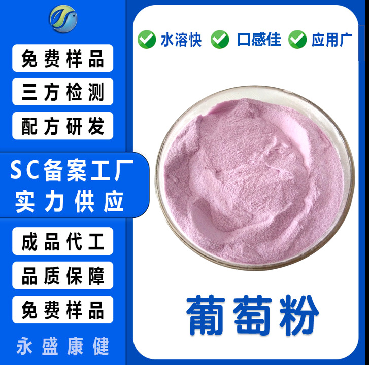 葡萄粉散装葡萄提取物饮料糖果原料葡萄果粉批发厂家供应现货