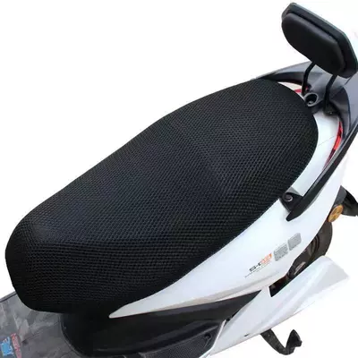 Electric Vehicle Seat Cushion Cover: Electric car cushion - upgraded-and-thickened-solid-black-single-front-seat-that-does-not-get-hot-after-sitting-for-a-long-time