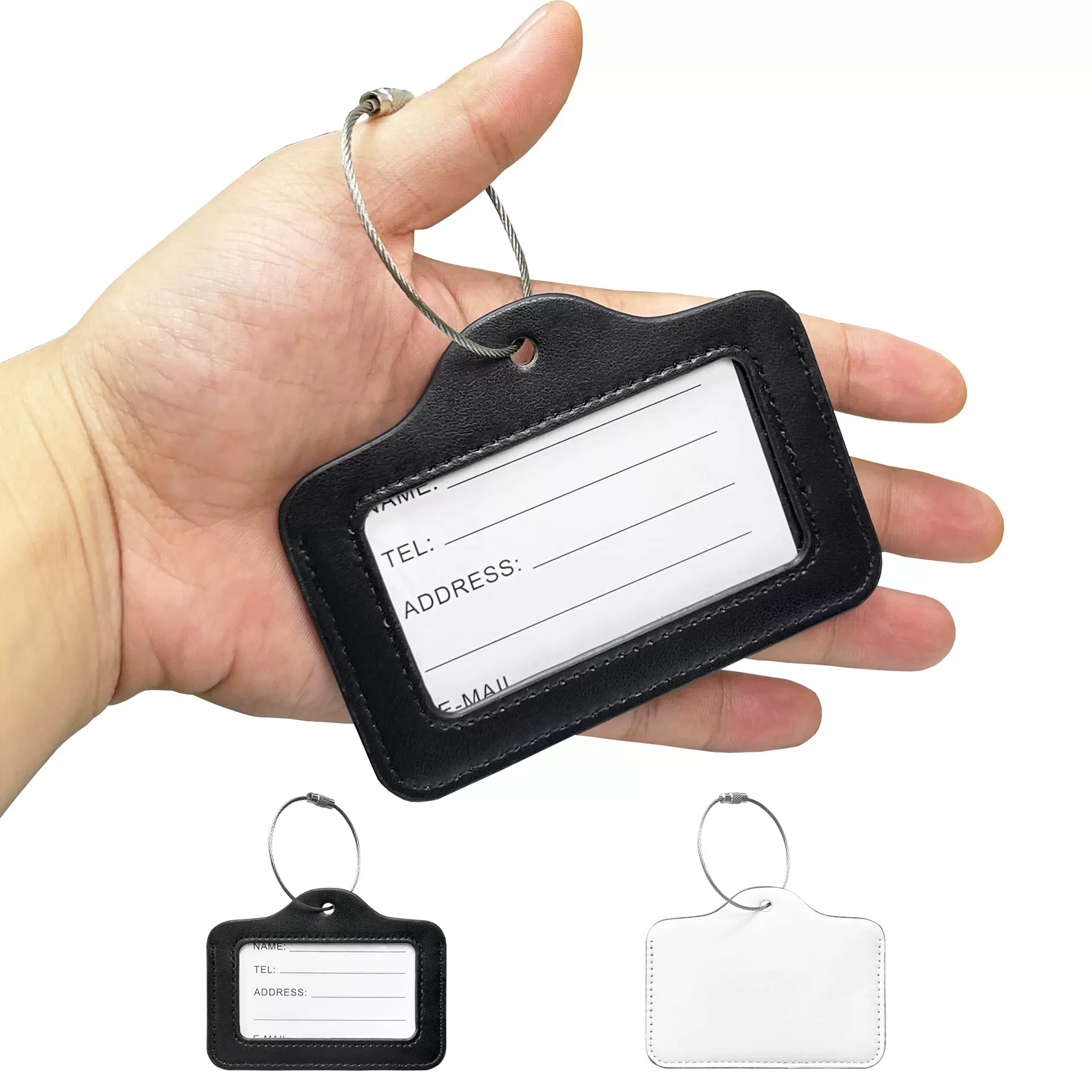 厂家直供热升华空白工作证行李牌卡包卡套热转印空白系列产品现货