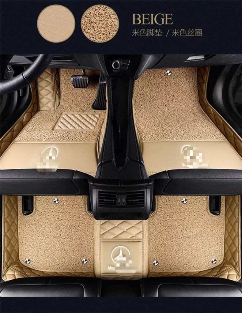 Suitable for Mercedes-Benz E300L car floor mats, Mercedes-Benz GLB full-coverage floor mats, GLC260 can be made for right-hand drive