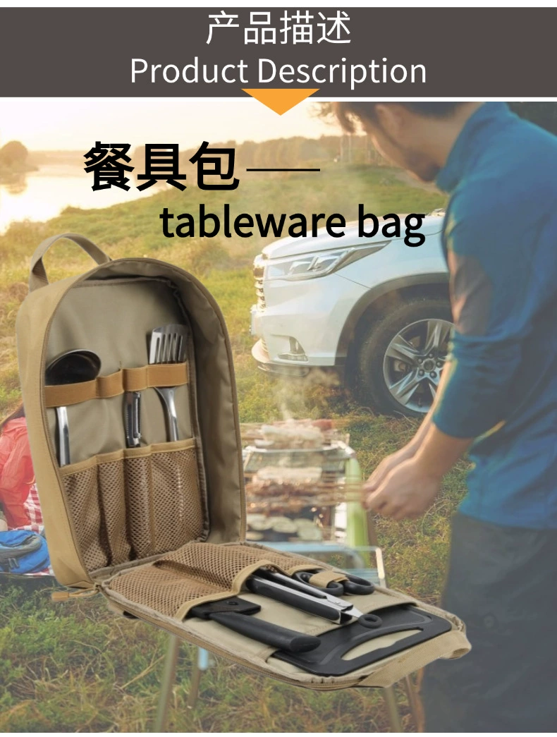 Bolsa táctica MOLLE para organizar equipo