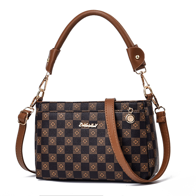 Women's Small Square Shoulder Bag Korean Style Crossbody Handbag_voghion.com