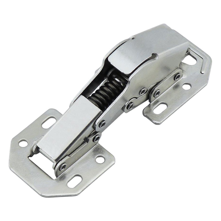 Bisagra sin perforaciones, bisagra de rana de puente sin aberturas, amortiguador de amortiguación, armario, bisagra de amortiguación hidráulica