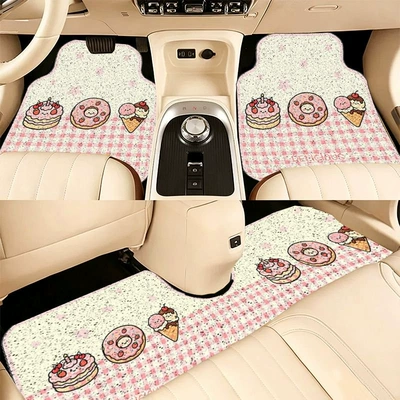Home Use Sand-Scraping Dust Removal | Universal Foot Pad - sq0630-car-floor-mat-7-5065cm-two-piece-set-silk-circle-pvc