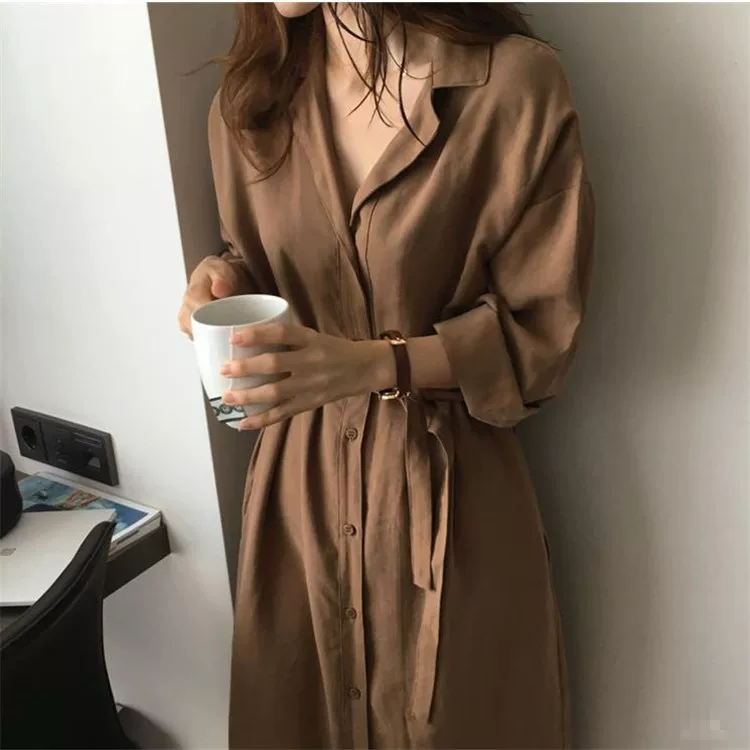Цветовое осеннее trench coat, куртка, длинная рубашка, кардиган, свободный крой