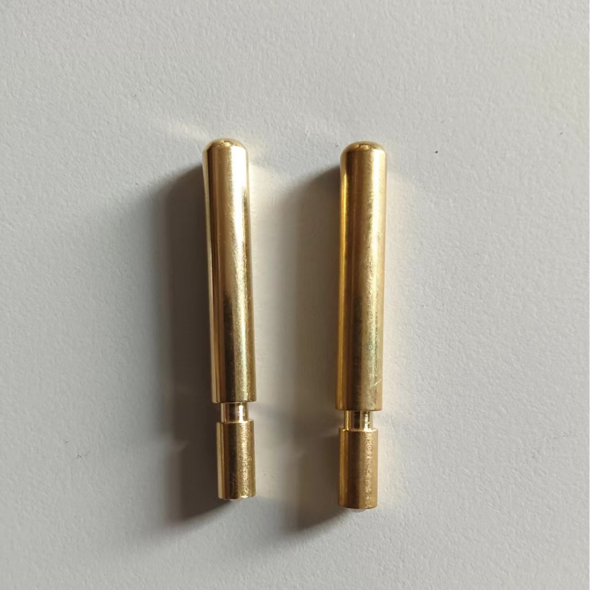 低铅铜插头美规电源插针欧规端子东莞林发厂家酸洗除氧化 铜粒头