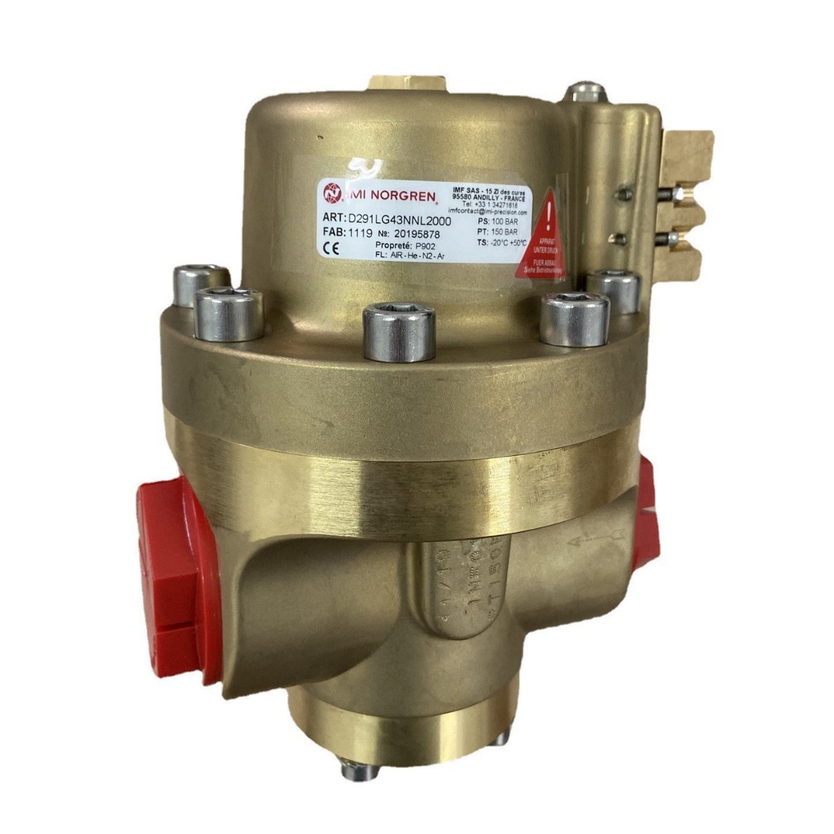 英国诺冠NORGREN, D291LG43NNL2000