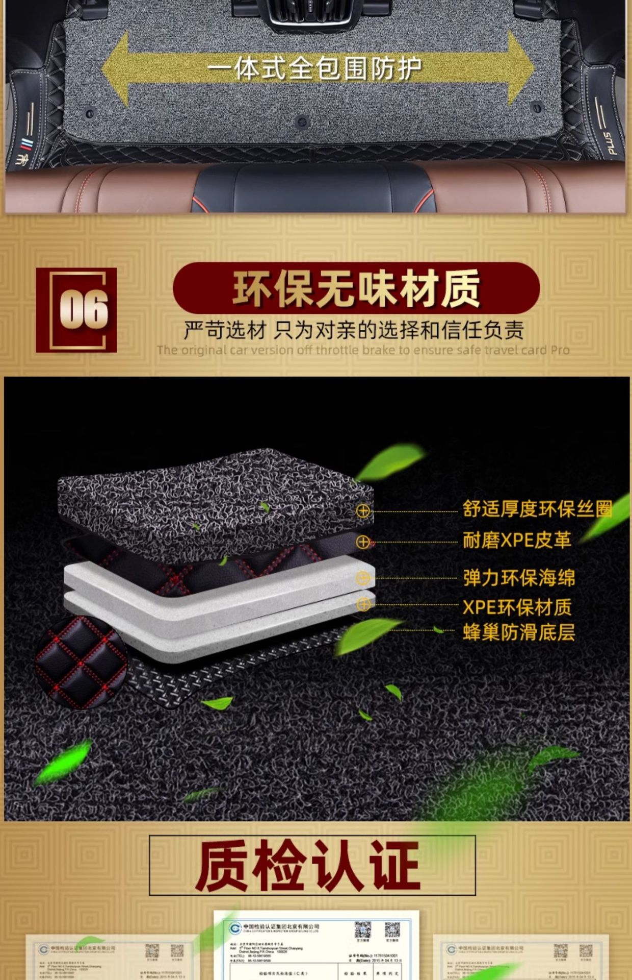 Car Floor Mats For BYD Song Plus DMI 2025 EV Champion