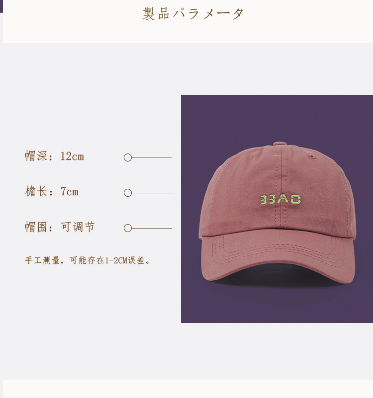 Casual Fashion Embroidery Letter Baseball Cap display picture 2