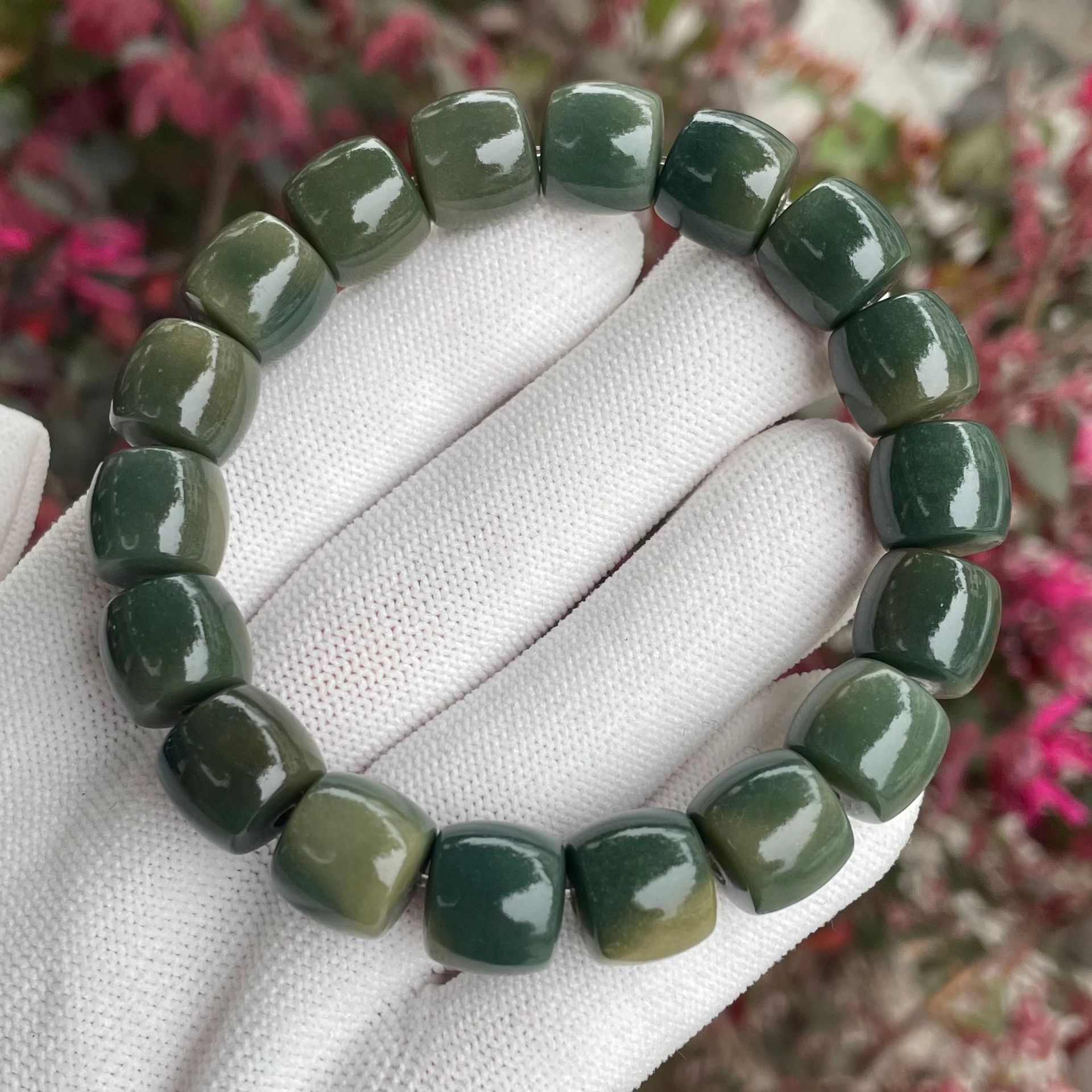 Original Ecología rica multi-tesoro pulsera de raíz de Bodhi color caramelo solo círculo bobinado suave tiro alto tres colores pulsera Bodhi