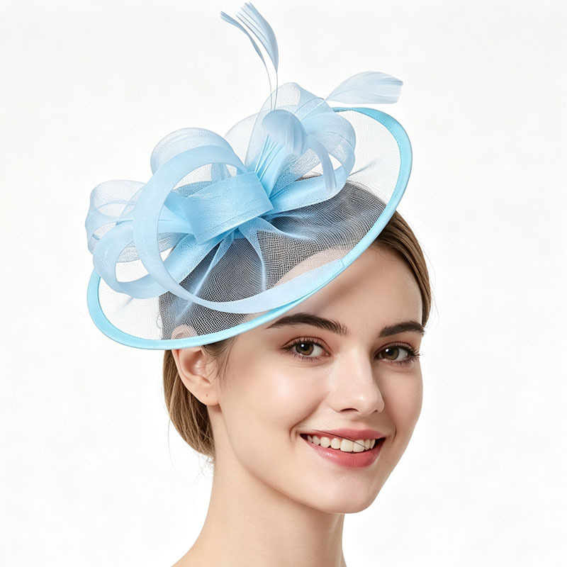 Amazon Best-Selling Bridal Tea Party Vintage Feather Mesh Headpiece Kentucky Derby Horse Racing Festival Hair Accessory