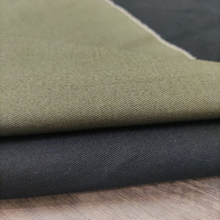 Fabricantes y proveedores al por mayor de alta elasticidad algodón blando pantalones de tela de spandex