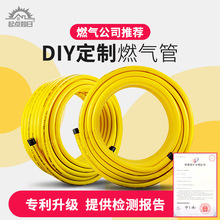 304不锈钢燃气管DIY天然气管煤气管可埋金属波纹软管 燃气管