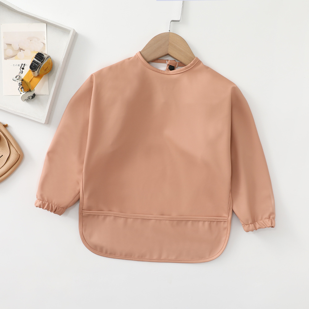 Blusa para niños daneses babero de alimentación para bebés y niños pequeños