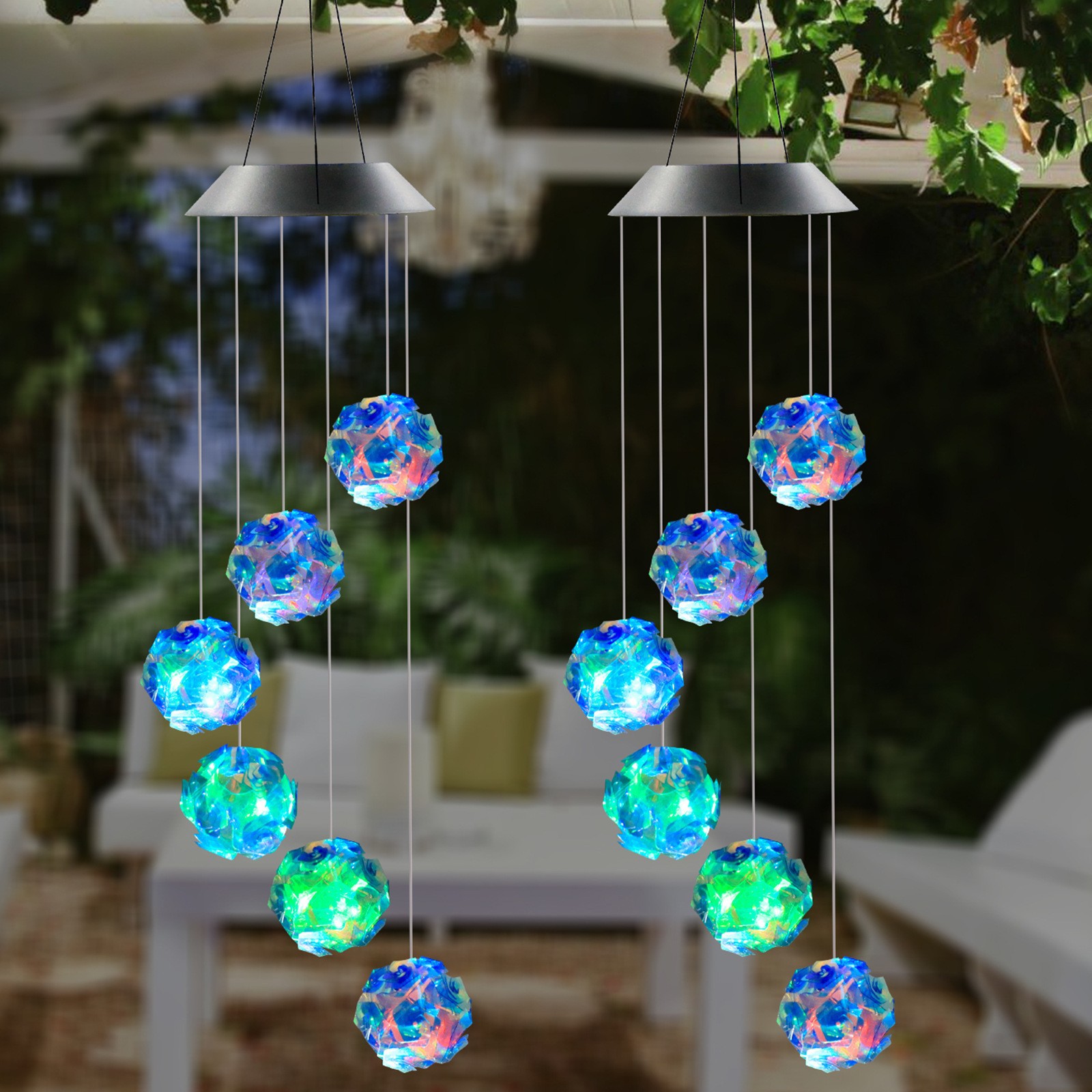 Solarbetriebenes Led Windspiel Mit Farbwechsel Und Tierdesign_voghion.com