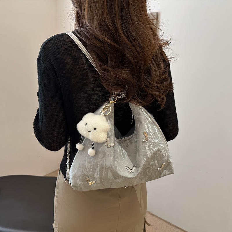 Bolsas de gran capacidad para mujeres 2024 nuevo verano de alto nivel nicho nicho viaje tote de hombro mochila de hombro