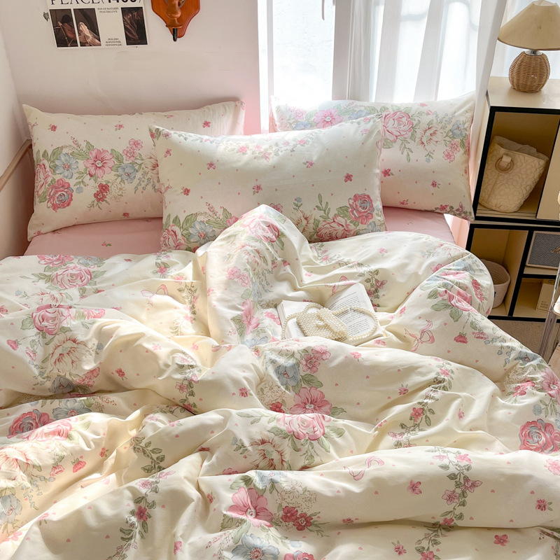 핑크 [순면 100%, 피부 친화적, 통기성 및 부드러움]