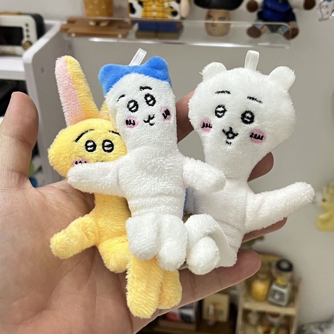 ちいかわ ぬいぐるみ まとめ売り ハチワレ うさぎ モモンガ Qoo10] ちいかわ ハチワレ うさぎ モモンガ 長