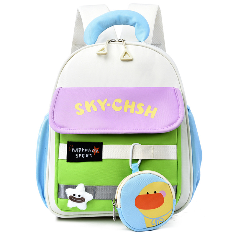 Mochila infantil preescolar, mochila transpirable de dibujos animados para niños, mochila de jardín de infantes, mochila de niñas encantadora