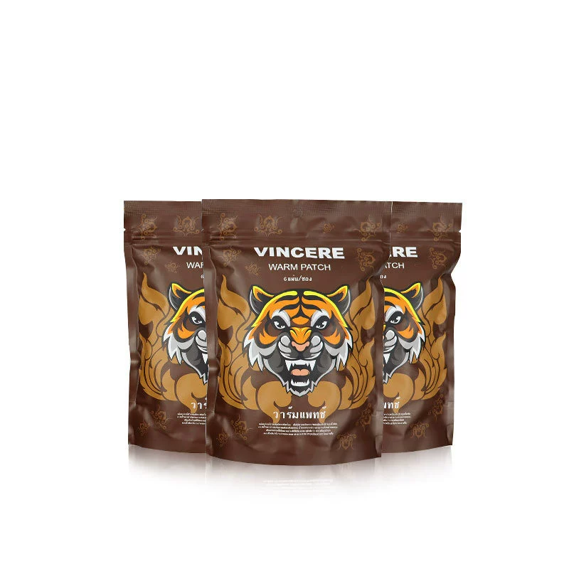 Квалифицированный импортированный подлинный пластырь VINCERE Tiger сRelieves Shoulder and Neck Aches Joint Pain Tiger Patch