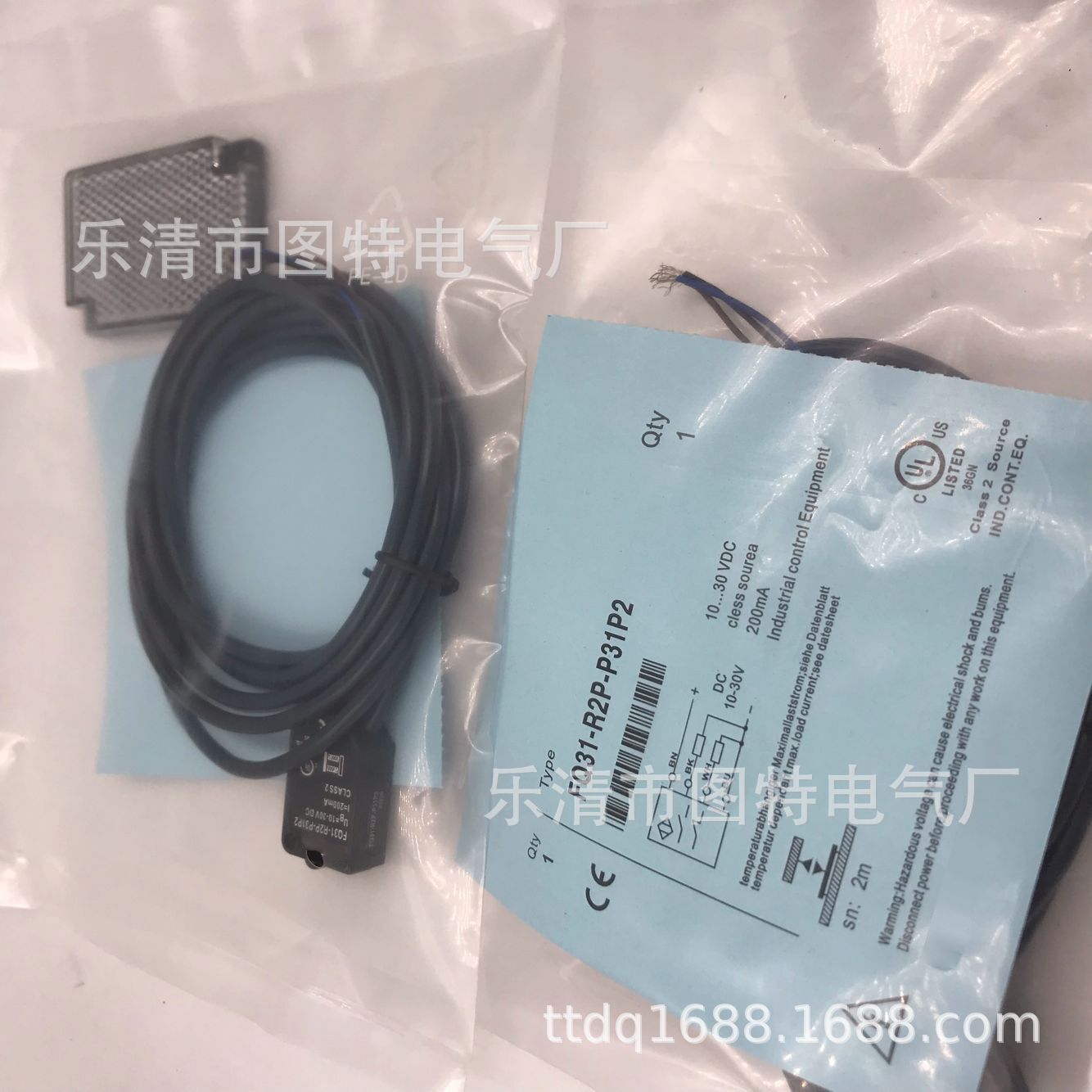 销售比杜克光电传感器 FQ31-R2P-P31P2 FQ31-R2N-P31P2实图拍摄