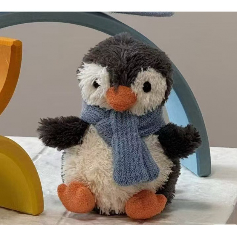 クロスボーダーピーナッツペンギン人形インターネット有名人かわいい小さな柔らかい子供の赤ちゃんなだめるぬいぐるみ人形|undefined