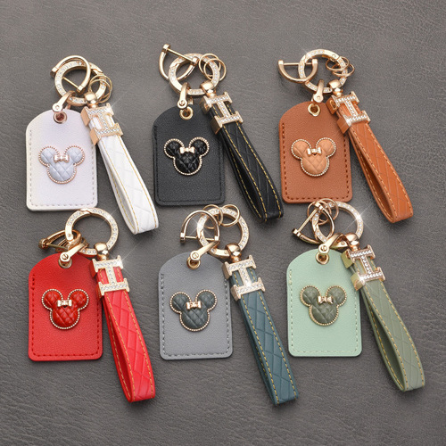 Cute access control card cover with water drop rectangular keychain mini induction community bus Octopus elevator protective cover