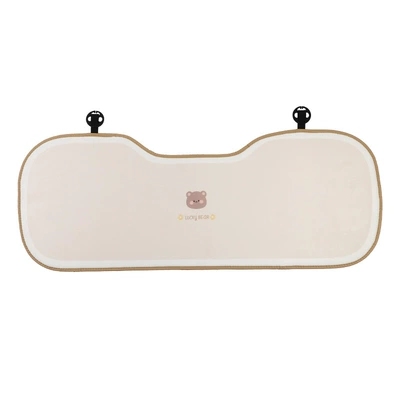 bunny plush car seat cushion: Seat cushion, seat cover - plush-tulip-bear-cushion-rear