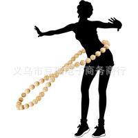Cross-Border Tk New Product Wooden Hula Weighted Exercise Yoga Hula Hoop Weighted Exercise Ring