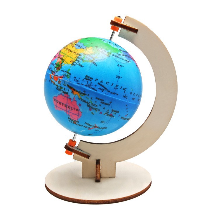 Science and technology small production homemade cognitive Earth structure science and education toys wholesale scientific experiment diy globe model